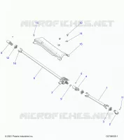 DRIVE TRAIN, FRONT PROP SHAFT