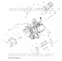 ENGINE, MOUNTING