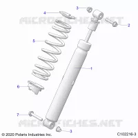 SUSPENSION, REAR SHOCK