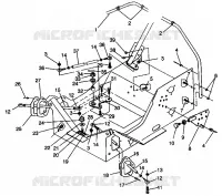 STEERING ASSEMBLY 600 XCR 0941667 (4927092709016A)