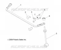 SUSPENSION, REAR STABILIZER BAR