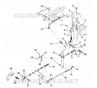 SHIFT LINKAGE ASSEMBLY 350 2X4