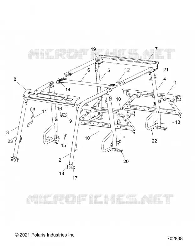 CHASSIS, CAB FRAME