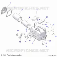 ENGINE, AIR INTAKE