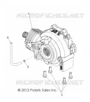 DRIVE TRAIN, FRONT GEARCASE