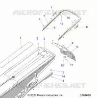 BUMPER, REAR