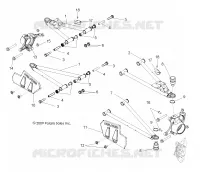FRONT SUSPENSION CONTROL ARMS
