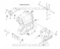 DRIVE TRAIN, MAIN GEARCASE MOUNTING