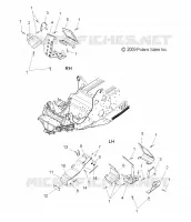 CHASSIS, FOOTRESTS AND CLUTCH GUARD