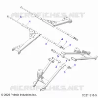 REAR SUSPENSION CONTROL ARM MOUNTING