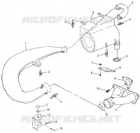 EXHAUST SYSTEM 700 XC 0971766 (4941814181C004)