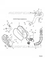 DRIVE TRAIN, CLUTCH COVER AND DUCTING