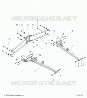 REAR SUSPENSION CONTROL ARMS