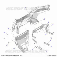 REAR BODYWORK BUMPER