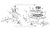 OIL TANK/AIR BOX  500 SP/500 SKS (4921262126035A)