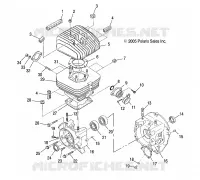 CRANKCASE AND CYLINDER