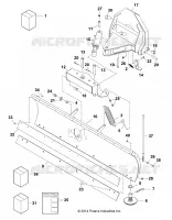 SNOW BLADE MAIN FRAME