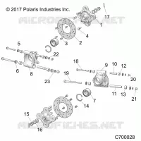 SUSPENSION, REAR CARRIER