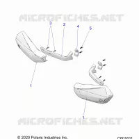 STEERING, HAND GUARDS
