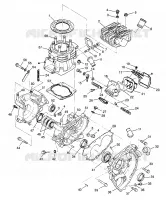 CRANKCASE AND CYLINDER SCRAMBLER W967840 (4935823582C013)