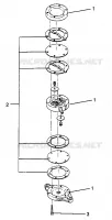 FUEL PUMP STORM 0965782, STORM SKS 0965582,  EURO STORM E965782, EURO STORM (4931593159D008)