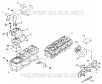 CYLINDER   MANIFOLD SLTX B974590 AND INTL. SLTX I974590 (4941214121B014)