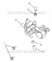 OIL PUMP 700 RMK 0970966, 700 SKS 0970566, AND EUROPEAN 700 SKS E970566 (4938573857C011)