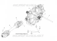 DRIVE TRAIN, MID GEARCASE MOUNTING
