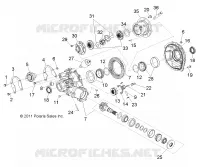 DRIVE TRAIN, GEARCASE, DIFFERENTIAL, INTERNAL COMPONENTS