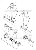 PISTON AND CRANKSHAFT 400 (4916781678025A)