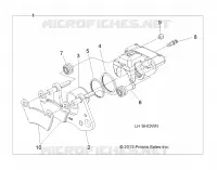 BRAKES, FRONT BRAKE CALIPER