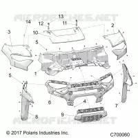 HOOD AND FRONT FACIA