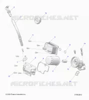 ENGINE, DIPSTICK & OIL FILTER
