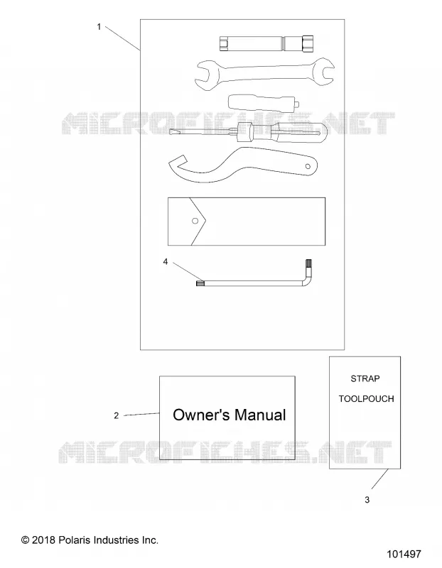 REFERENCES, TOOL KIT AND OWNERS MANUAL