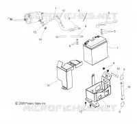 BATTERY AND CABLES