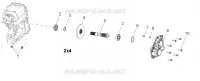 DRIVE TRAIN, MAIN GEARCASE OUTPUT SHAFT