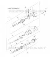 ENGINE, STARTING MOTOR
