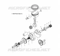 CRANKSHAFT AND PISTON