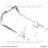 BODY, PASSENGER GRAB BAR