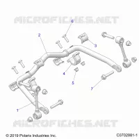 SUSPENSION, FRONT STABILIZER BAR