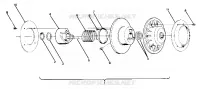 DRIVEN CLUTCH SPORT, TRAIL, 400 AND 600 (4912701270010A)