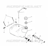 OIL TANK SLT 750 B954170 (4930563056B001)