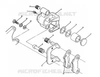 MIDDLE AXLE BRAKE 250 4X6 / W928627 (4922902290021A)