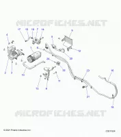 FUEL SYSTEM, FUEL TANK EVAP SYSTEM.