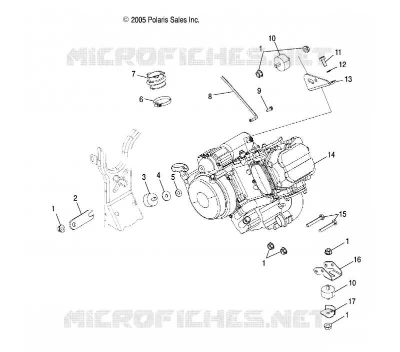 ENGINE MOUNTING