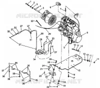 ENGINE MOUNTING 440 XCR SP 0941660 (4927082708025A)