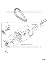 DRIVE TRAIN, SECONDARY CLUTCH