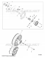 DRIVE TRAIN, SECONDARY CLUTCH