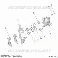 FRONT BRAKE CALIPER