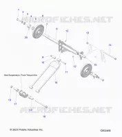 SUSPENSION, REAR TORQUE ARM